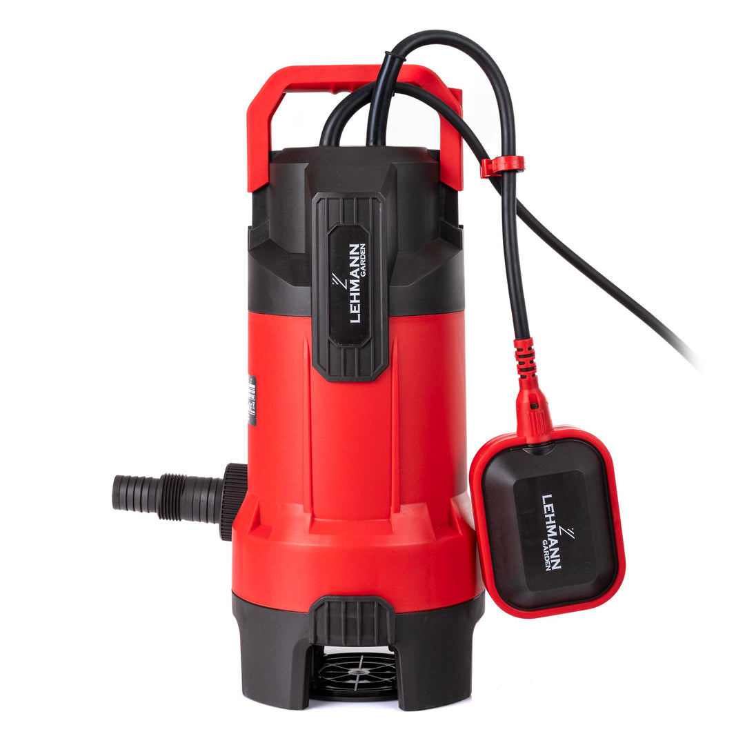 Lehmann Tauchpumpe für Schmutz- und Reinwasser, (750 W, Förderleistung 13.500 l/h, max. Förderhöhe 1