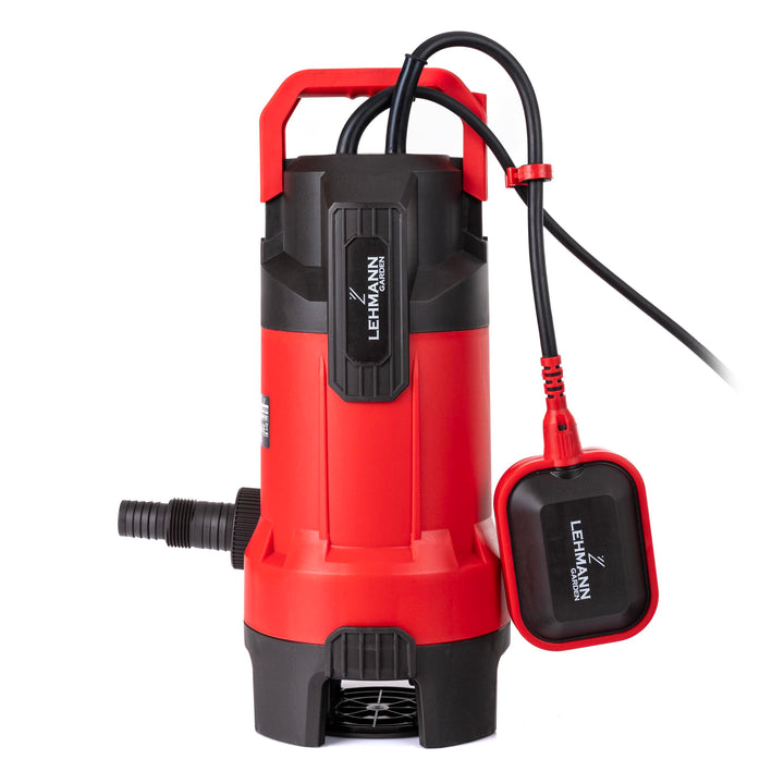 Lehmann Tauchpumpe für Schmutz- und Reinwasser, (750 W, Förderleistung 13.500 l/h, max. Förderhöhe 1