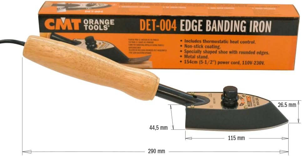 CMT DET-004 - Edge banding iron 230v (70-220°c)