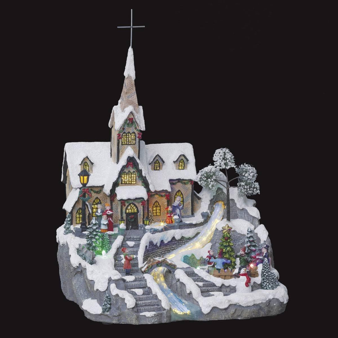 Beleuchtetes Weihnachtsdorf, Dorfkirche
