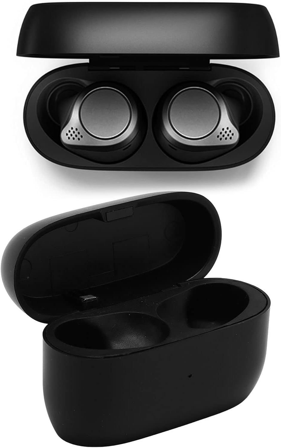 Ersatz Ladekoffer für Jabra Elite 75t Elite Active 75t, Kabelloser Ladekoffer 700 MAh Kabelloser Lad
