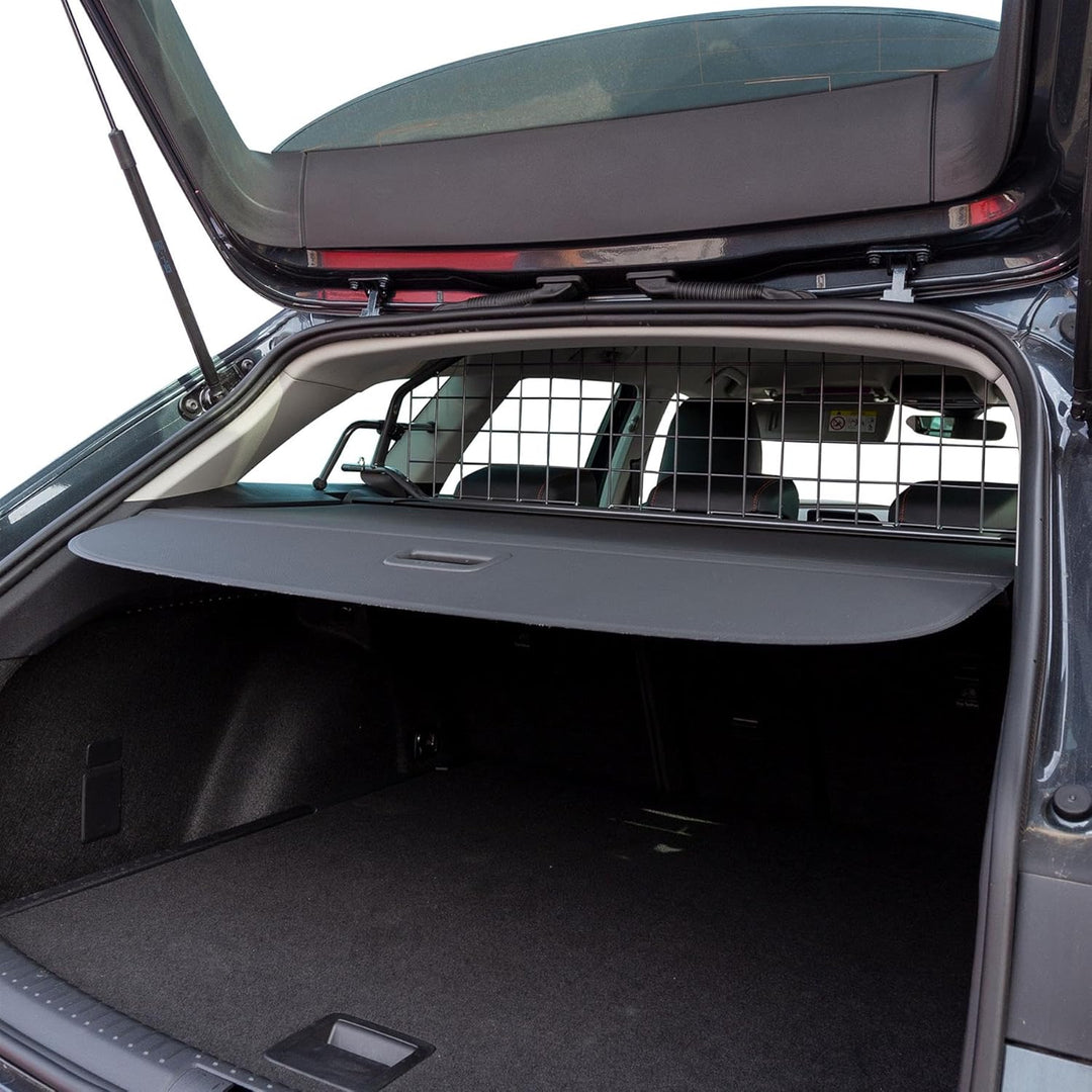 Travall Hundegitter für SEAT Leon (2020-) Fahrzeugspezifisches Hundegitter, Kofferraumschutz für Hun