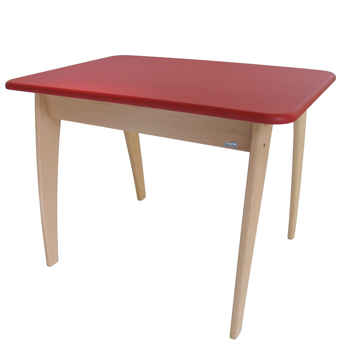 Geuther Tisch Bambino Höhe 55 cm Buche-Massivholz Ideales Kinderzimmerzubehör bis 6 Jahre Passender