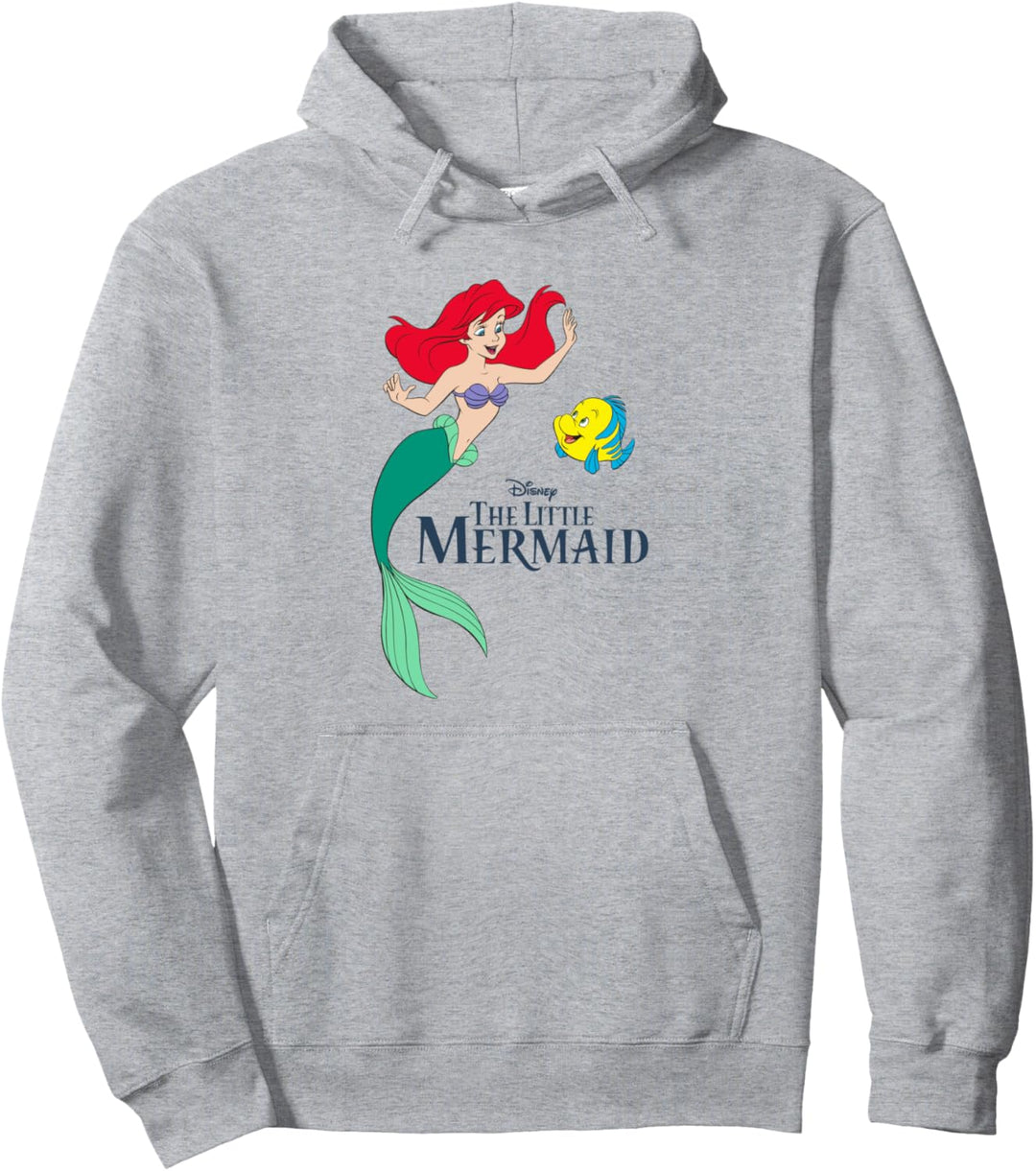 Disney The Little Mermaid Ariel Flounder Pullover Hoodie