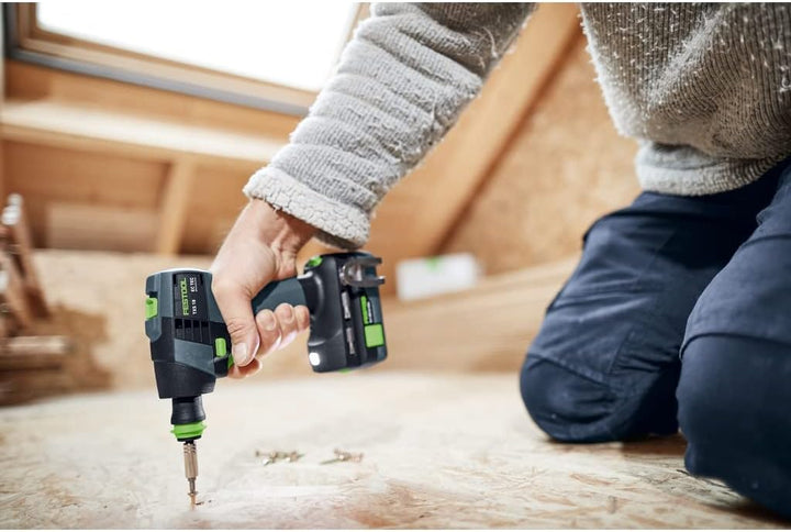 Festool Akku-Bohrschrauber TXS 18-Basic-3,0-18V Akkuschrauber 3,0 Ah | Kompakte Bohrmaschine im Syst