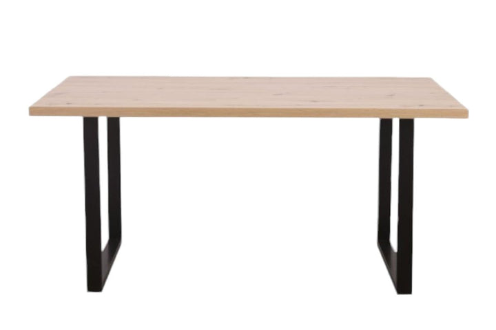 FORTE Tischsystem: Tischplatte aus Holzwerkstoff in Artisan Eiche, 160 x 3,8 x 90 cm Artisan Eiche D