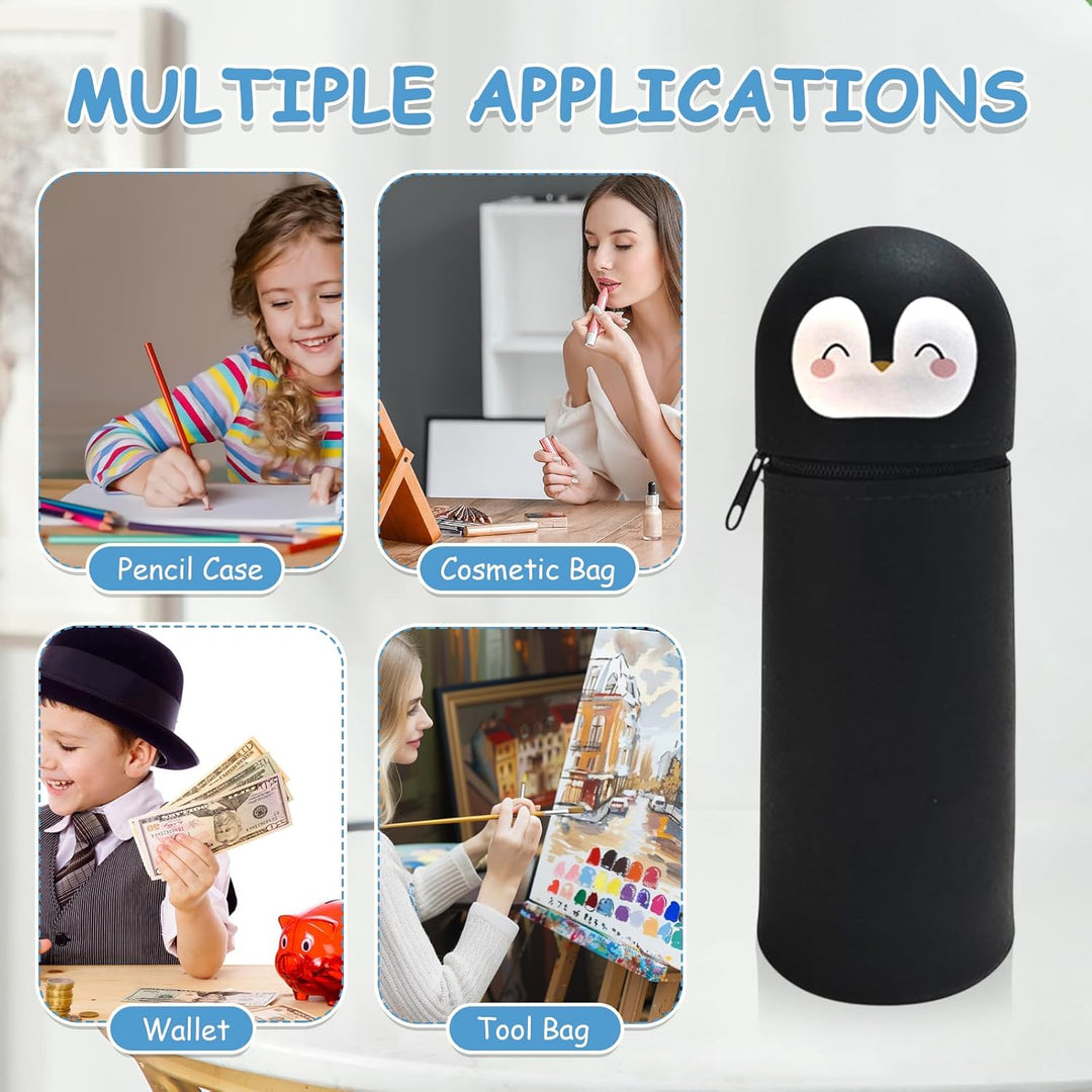 MäPpchen Pinguin FedermäPpchen Kinder Kawaii FedermäPpchen FedermäPpchen, Zweifarbige löschbare Gels