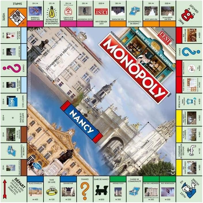 Winning Moves Monopoly Nancy, 0096, französische Version
