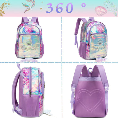 HTgroce schultasche mädchen 1. klasse, rucksack schulrucksack mädchen, vorschulrucksack mädchen kind