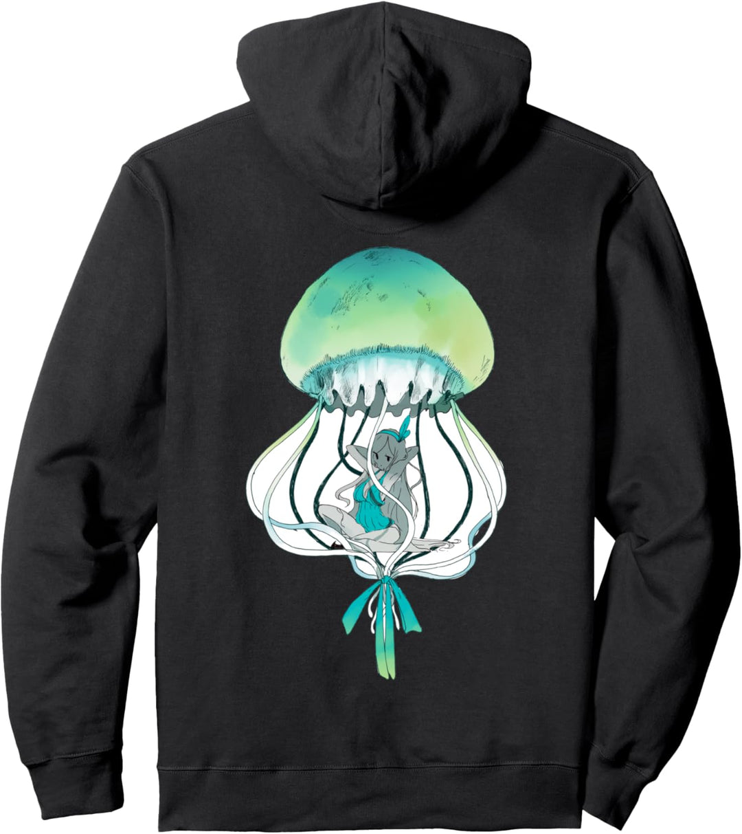 IID-T-0001-kurage Pullover Hoodie