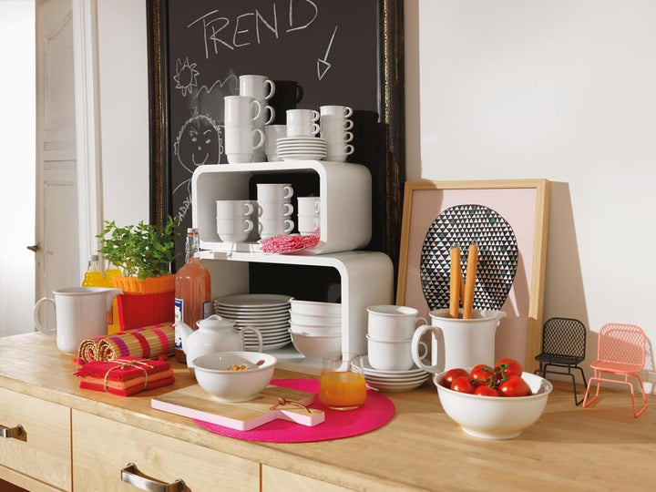 Trend Weiss Suppenteller 24 cm 24 cm Weiss, 24 cm Weiss