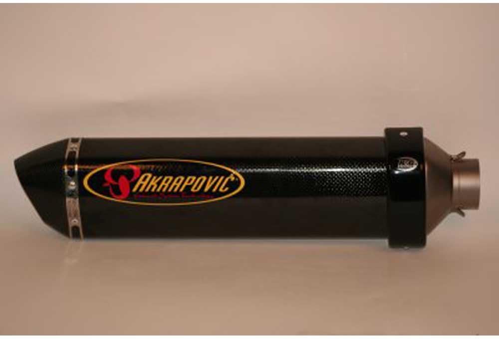 R&G Racing EP0008BK Hexagonal Exhaust Protector