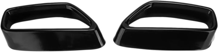 g30 endrohr auspuffblende schwarz cover Auspuff Endrohrblenden, 2 Stück Auspuff Endrohrblenden Gloss