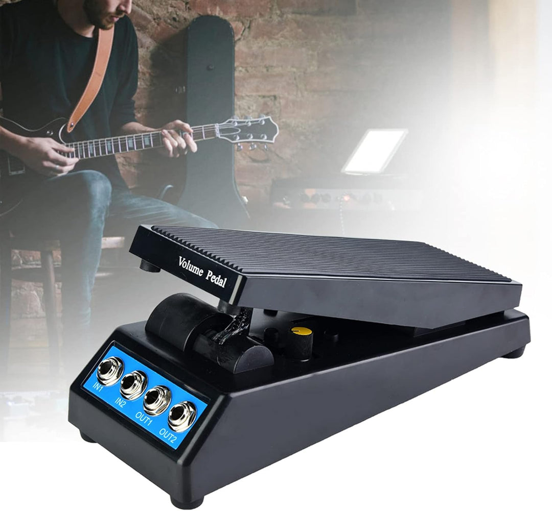 Gitarren-Lautstärke-Pedal Daphon DF1511A Gitarren-Stereo-Lautstärke-Pedal DJ mit Amplituden-Einstell