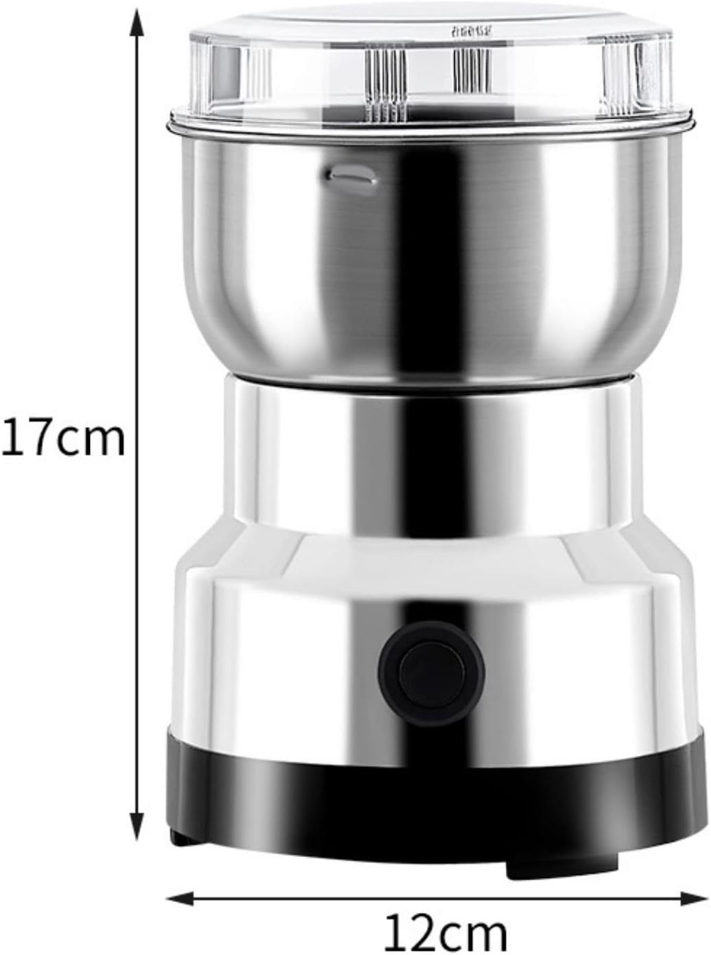 GOTOTOP Getreidemühle Multifunktionale 14500 U/min KaffeemüHle Elektrisch mit Edelstahlklingen für T