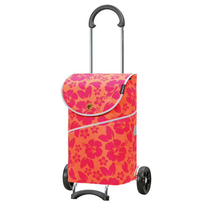 Andersen Einkaufstrolley - klappbar - 46 Liter - belastbar 40 kg - Stahlgestell - mit Kordelzug & Kl