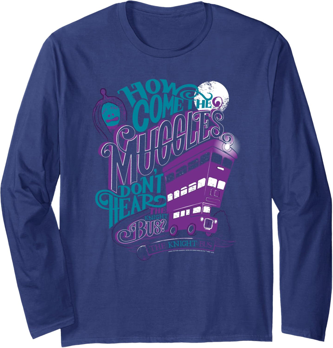 Harry Potter The Knight Bus Langarmshirt