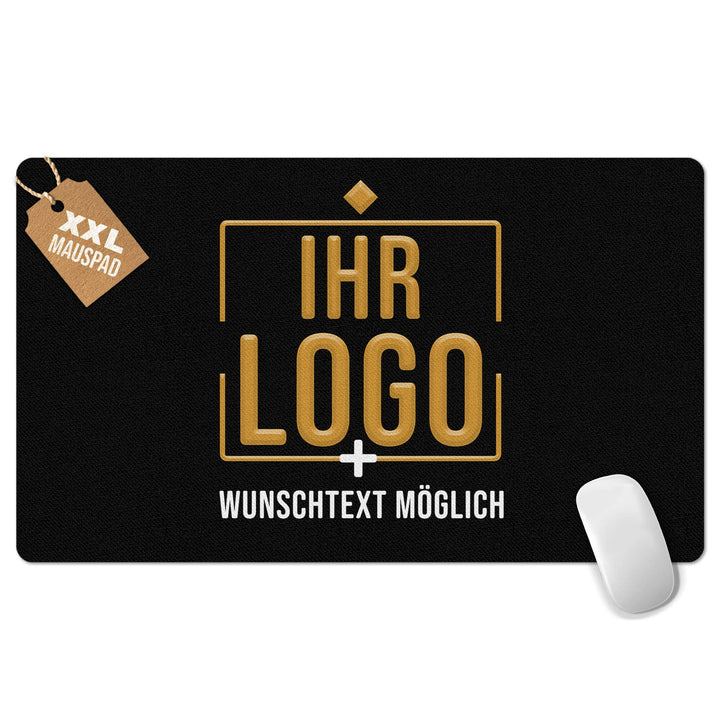 Print Royal PR XXL Mousepad mit Logo und Text selbst gestalten - Personalisierte Geschenke für Chef