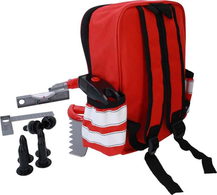 KS Tools for Kids 100201 Werkzeug-Rucksack für Kinder mit Sortiment | 25-tlg.