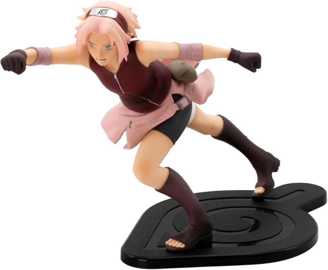 Abysse Corp Naruto Shippuden Actionfigur Sakura 1:10 Scale Bedruckt, aus PVC, in Geschenkverpackung.