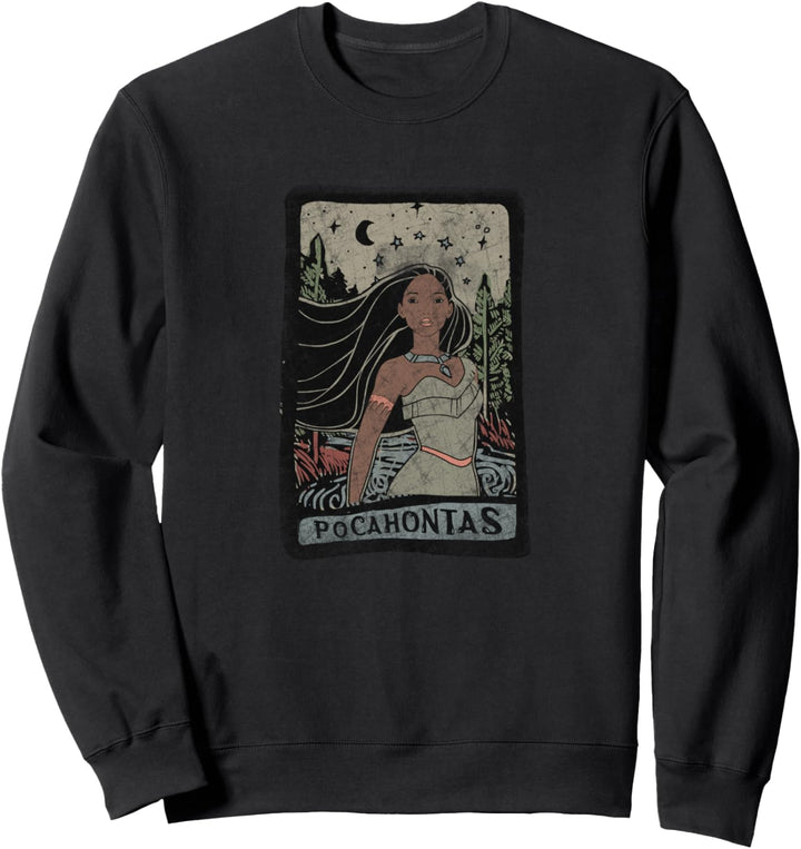 Disney Pocahontas Vintage Portrait Style Sweatshirt