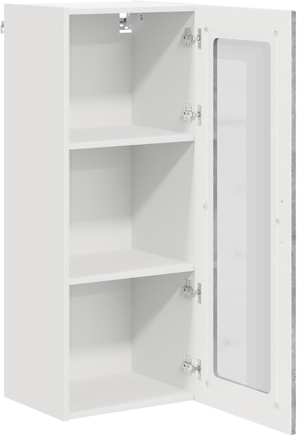 vidaXL Geschirrspülerfront Kalmar Beton Grau 40 x 31 x 100 cm, Eleganter moderner Küchenregal, gross