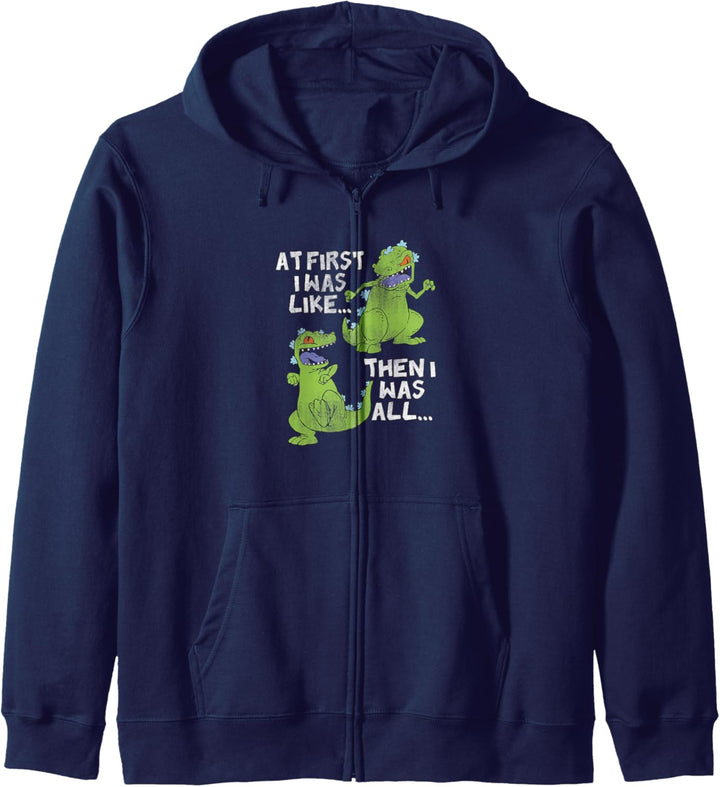 Rugrats Reptar At First I Was Then I Was Kapuzenjacke