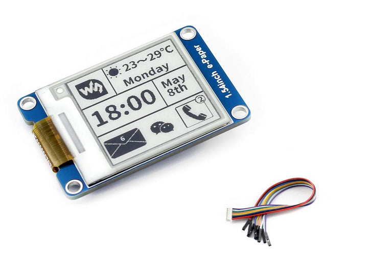 IBest 1.54inch E-Paper Display Module 200x200 Resolution 3.3V/5V Two-Color E-Ink Display epaper Scre