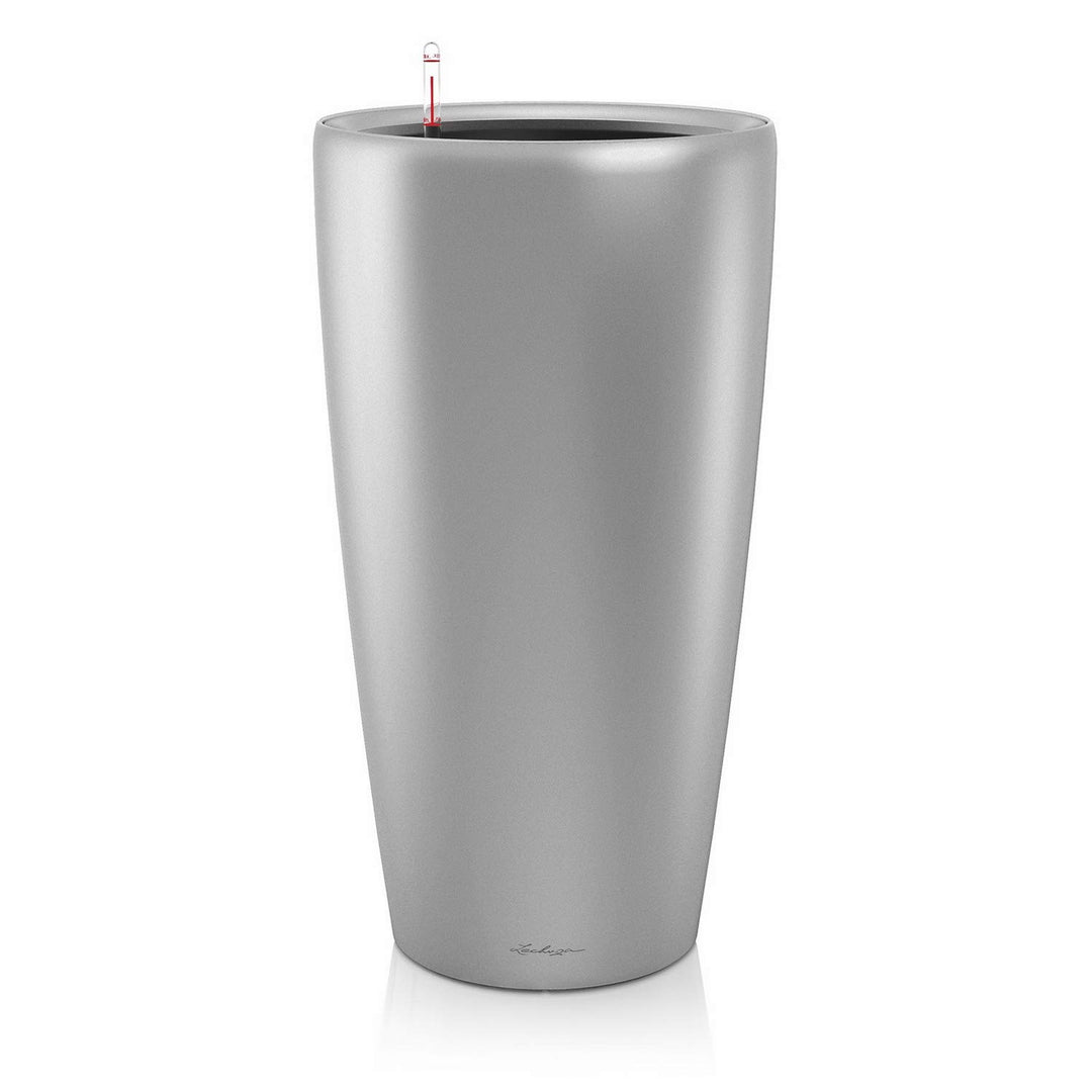 LECHUZA RONDO Premium 40 silber metallic 15748 50 Silber Metallic, 50 Silber Metallic