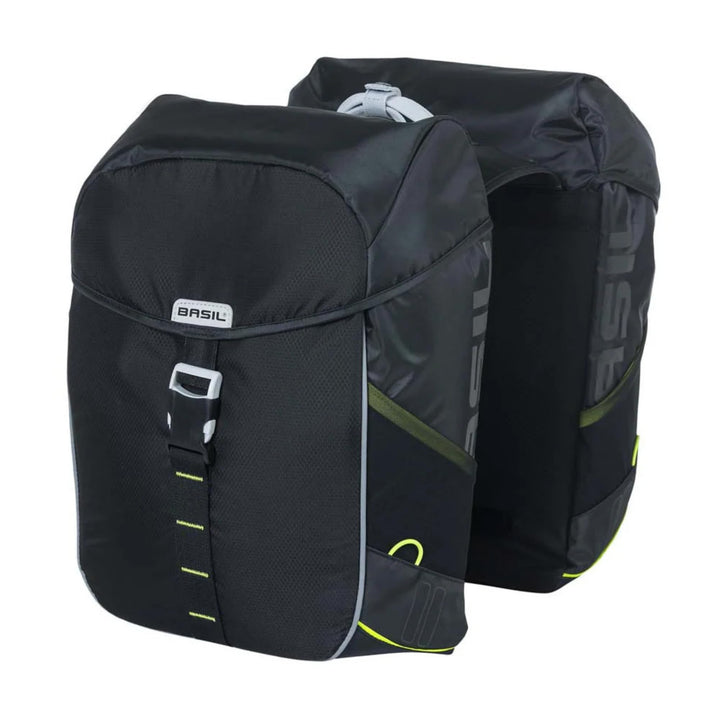 Basil Miles Fahrradtasche 34 x 17 x 43 cm Schwarz (Black), 34 x 17 x 43 cm Schwarz (Black)