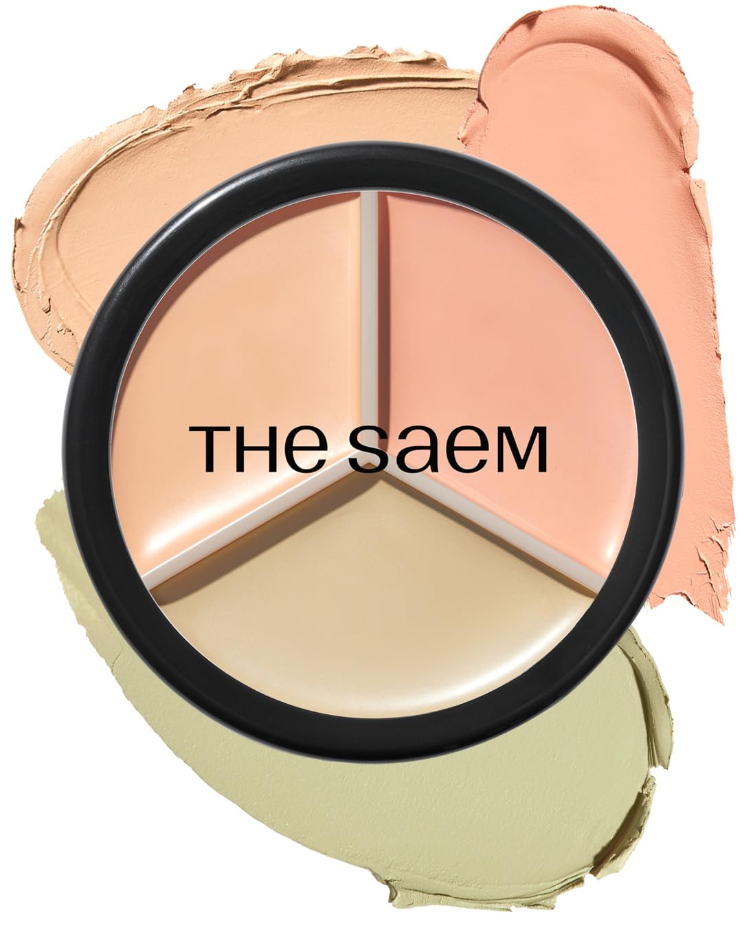 THESAEM Cover Perfection Triple Pot Concealer 03 Correct Up Beige – für helle bis sehr helle Hauttön