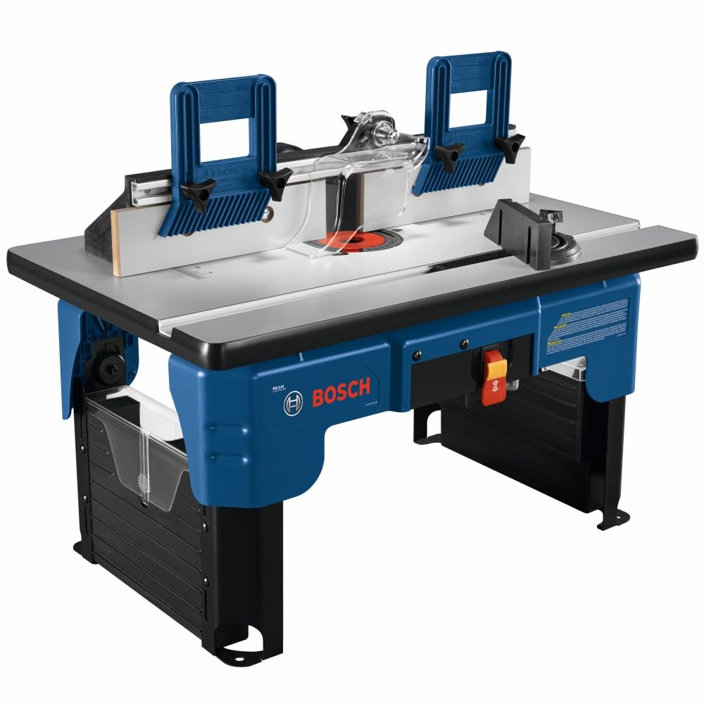 BOSCH RA1141 66.0 cm x 16-1/5.1 cm Laminated MDF Top Portable Jobsite Router Table with 2-1/5.1 cm V