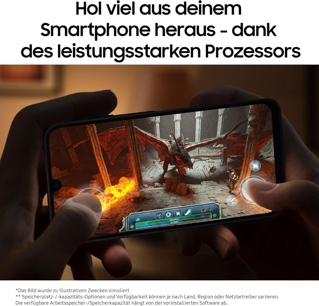 Samsung Galaxy A16 5G Smartphone ohne Vertrag, Handy mit Android, 50-MP-Hauptkamera, 16,91 cm / 6,7"
