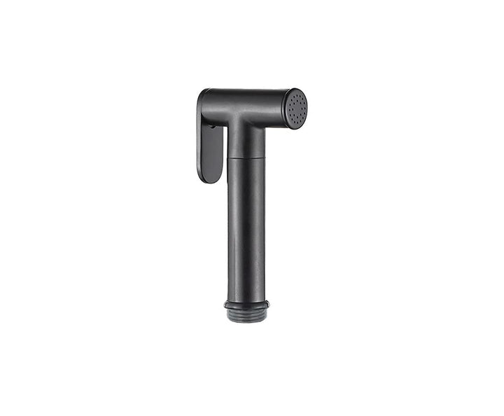 Hygienische Dusche aus Messing für WC oder Bidet "Lazio" Klein Mattschwarz, Klein Mattschwarz