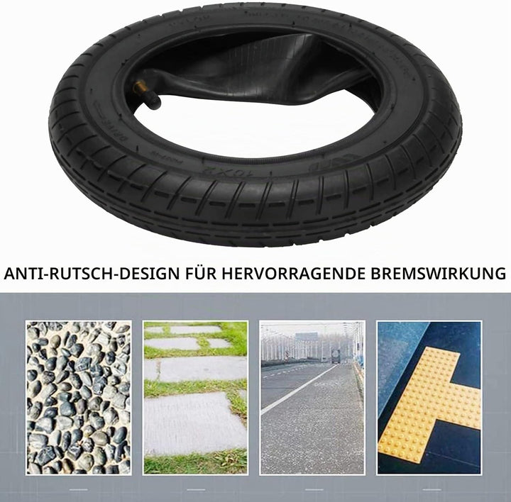 10 Elektroroller Reifen 10 x 2 - 6,1 für /