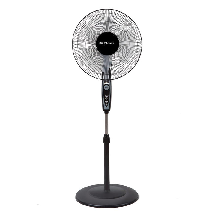 Orbegozo SF 0148 - Standventilator, drehbar, 3 Stufen, Blättergrösse 40 cm, einstellbare Höhe, 50 W,