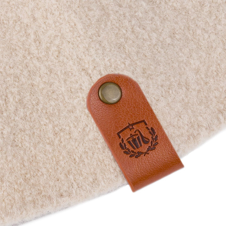 Saunahut (Saunamütze) aus 100% Merinowolle – Gestrickt &amp; nahtlos – Besonders leicht, weich &amp; atmungs