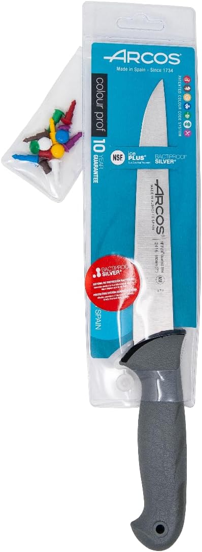 Arcos Fleischermesser aus Nitrum Edelstahl - Professionelles Küchenmesser zum Schneiden von Fleisch,