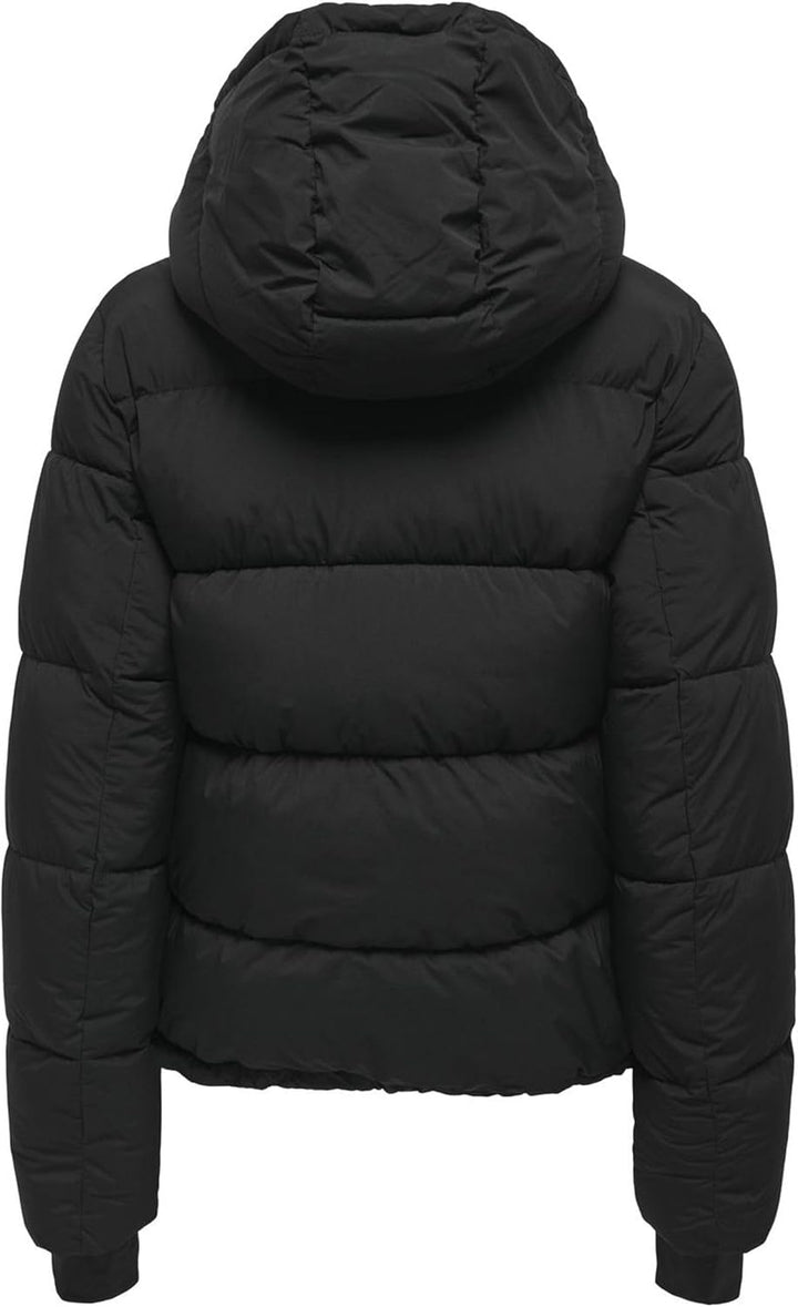 ONLY female Daunenjacke Stehkragen Steppjacke L Schwarz, L Schwarz