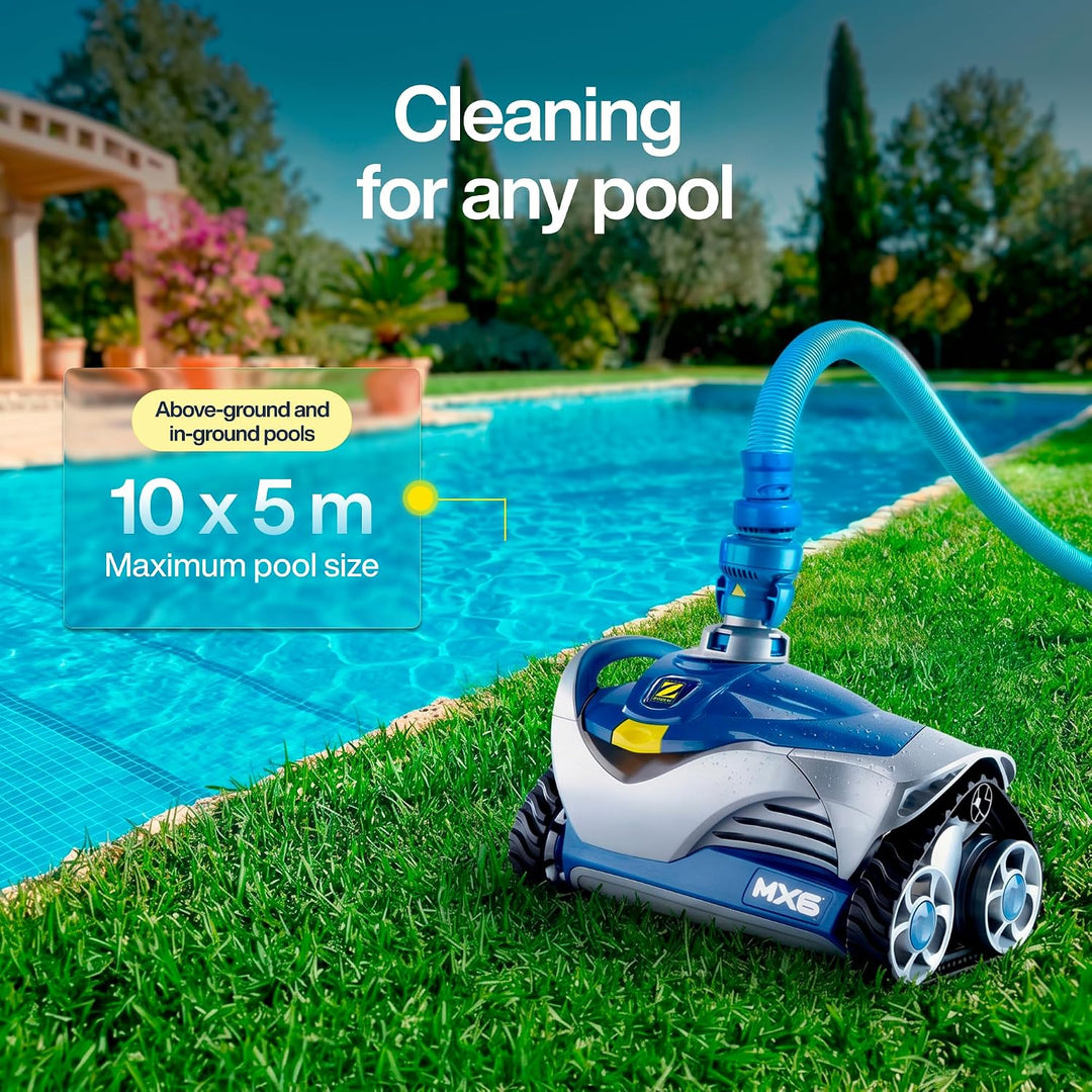Zodiac Roboter MX6, blau, Max 10 x 5 m, Max 10 x 5 m
