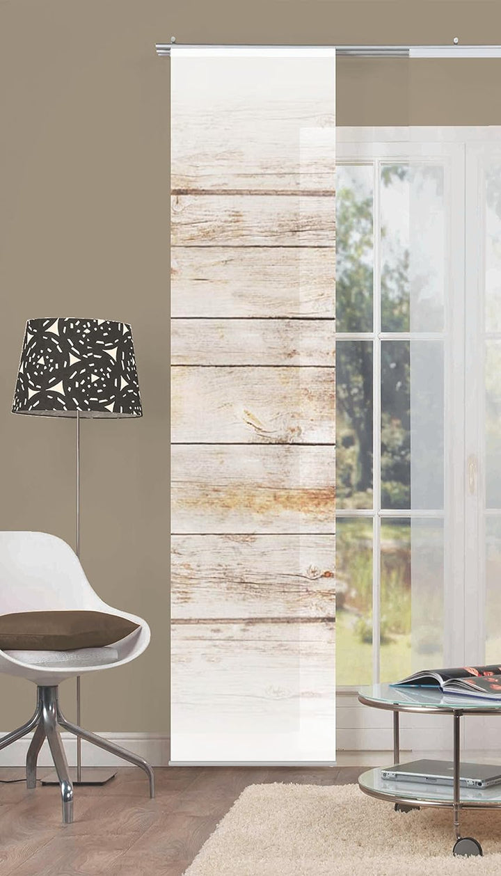 Home fashion Schiebevorhang, Braun