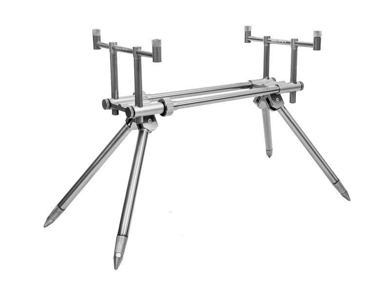 Delphin RPX Stalk, Rodpod, Rutenhalter, Silber, 75x66 cm