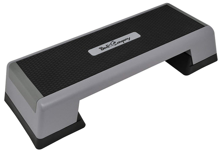 Bad Company Aerobic Stepper für das Fitnessstudio oder Homegym | 3-fach höhenverstellbares, grosses