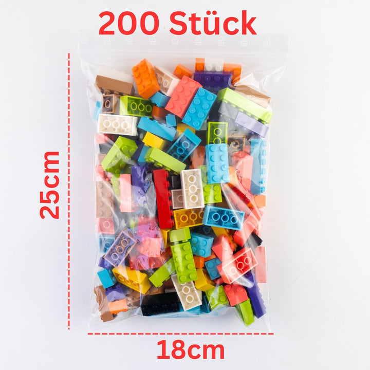 LEGO® 200 Basic Bausteine Steine - bunt gemischt