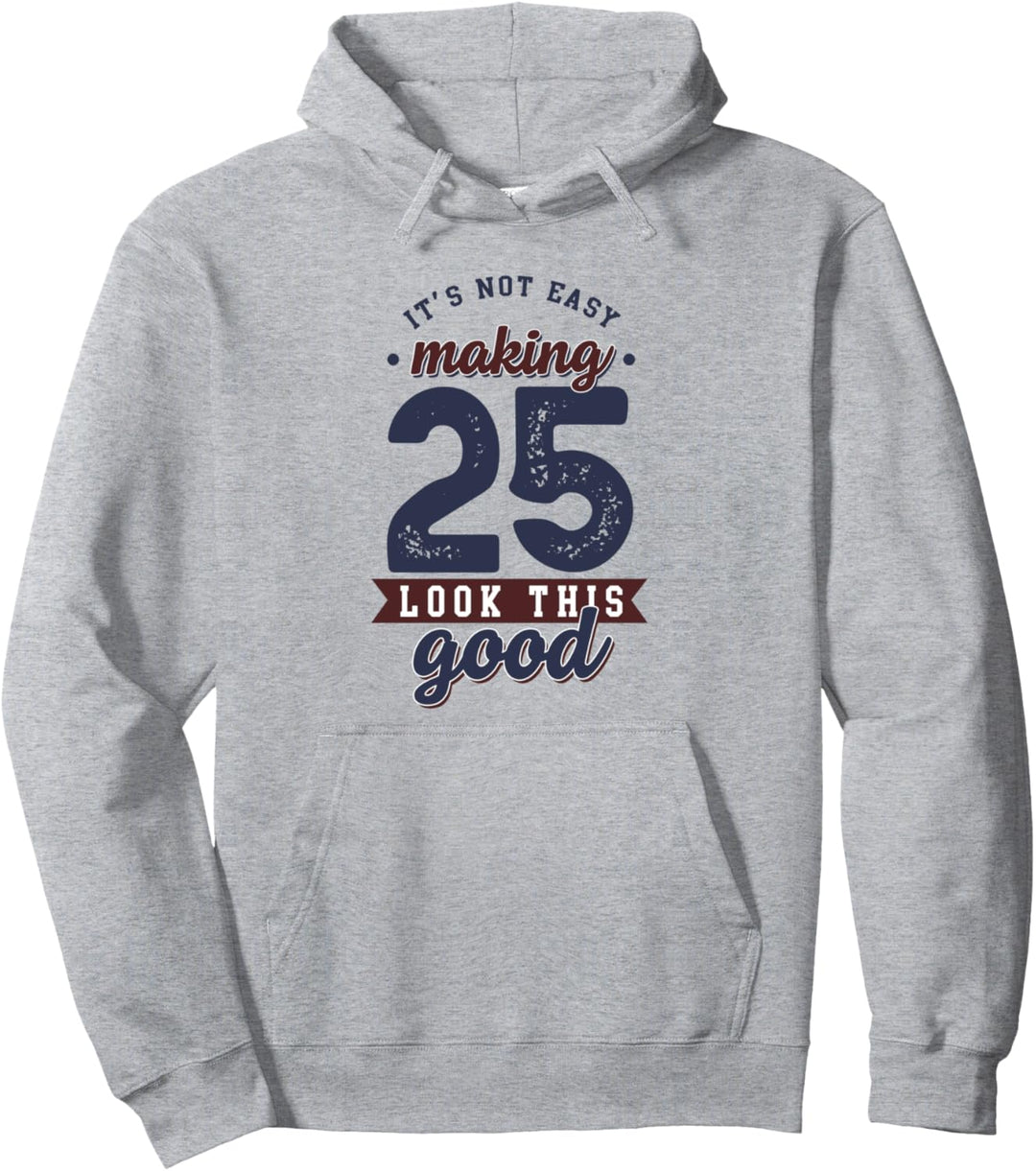 25. Geburtstagsgeschenk Vintage Alter von 25 Jahren Pullover Hoodie