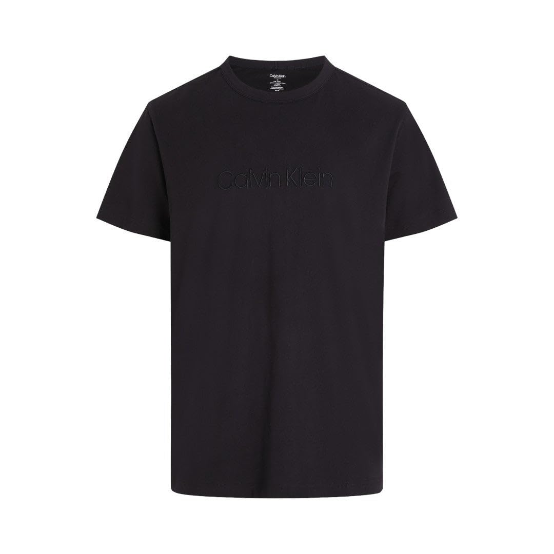 Calvin Klein Herren T-Shirt CK Kurzarm Rundhalsausschnitt mit Print Artikel NM2170E S/S Crew Neck L