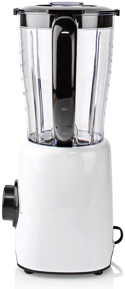 NEDIS Standmixer | 800 W | 1.5 l | Plastik | 2 Geschindigkeitsstufen | Schwarz/Weiss 0.88 m Schwarz/