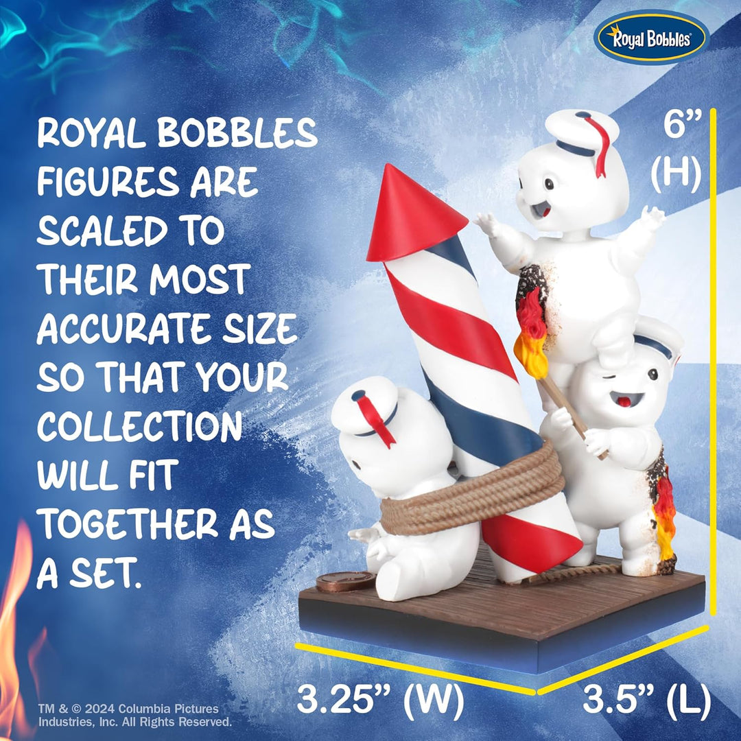 Royal Bobbles Ghostbusters Afterlife Mini Pufts Rocket Bobblescape, Polyresin Premium lebensechte Fi