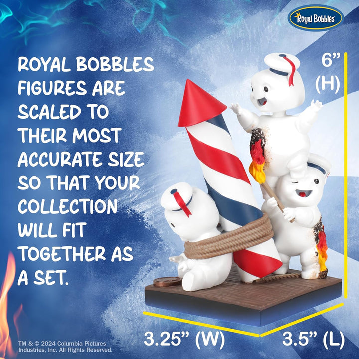 Royal Bobbles Ghostbusters Afterlife Mini Pufts Rocket Bobblescape, Polyresin Premium lebensechte Fi
