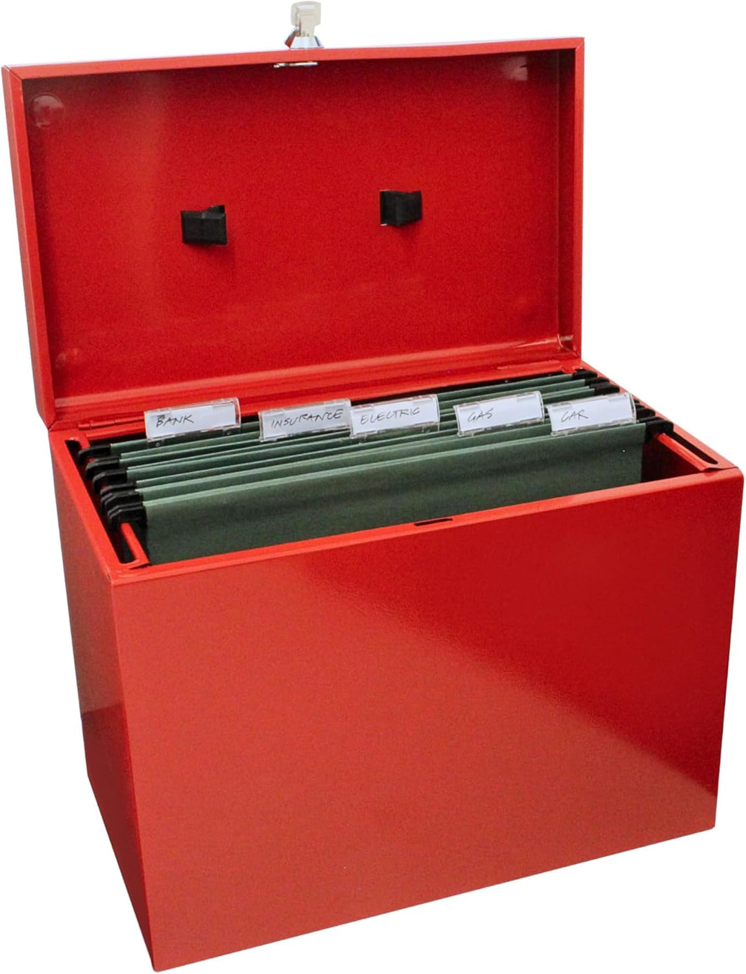 Ablagebox / Hängemappenbox (aus Metall, A4) rot Rosa Einzelbett, Rosa Einzelbett